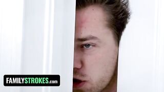 Two hot free use blondies get fucked by a mad scientist in a threesome