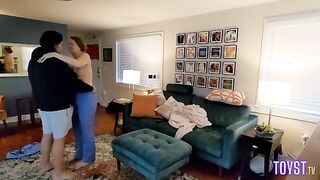 A hot nurse is getting fucked after her shift