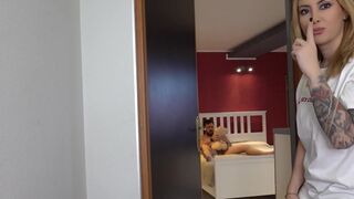 The guy ruined the surprise, fucking a new sex doll from SexDollCenter
