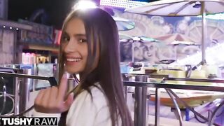TUSHYRAW Perfect petite Vanessa tries hardcore ass sex for the first time