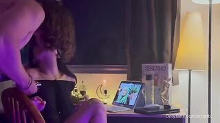 Lo-fi weed and sex video with a cute 18-year-old babe