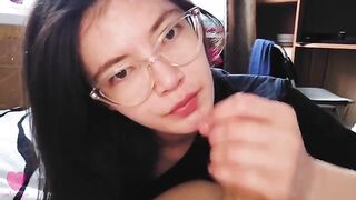 Best cumshot in mouth moments with webtolove’s stunning model