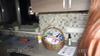 A hot girl cheated on her husband with a pool cleaner