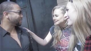 John Legendary, Blake Blossom, and Angel Youngs in a hot threesome scene