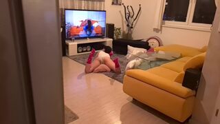 Guy caught his stepsister watching porn and fucked her hard