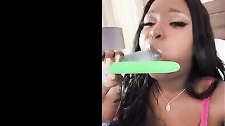 Playful Barbie Crystal steals all toys and fucks with Lily Starfire