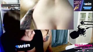 During a donation stream, a streamer girl skinloverss offered herself to her viewer