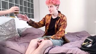 She helped with homework for good sex at her home