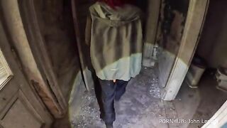 Vlogger explores abandoned house, gets real and intimate