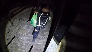 Vlogger explores abandoned house, gets real and intimate