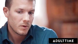 Passionate sex of the real couple Vanna Bardot and Codey Steele in HD