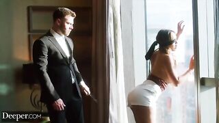 Kinky woman Kazumi gets punished and dominated hard