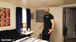 Busty blonde babe Bailey Brooke gets her pussy stretched by Sean Lawless in intense gonzo action