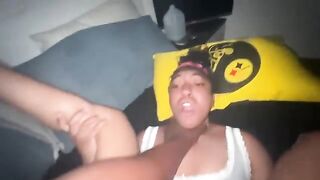 I fucked my petite and perfect gym girl 2 hours before the shoot