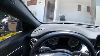 Hot Latina slut fucked by a stranger while her husband was working hard