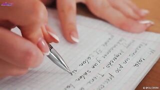 Squirt and learn Spanish with a hot girl