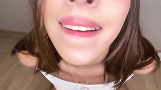 A cute girl, Julie Oliver, talks dirty to make you cum with her captivating voice