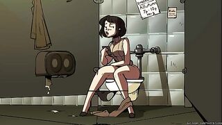 The girl from the barista shop grew up and began to fuck