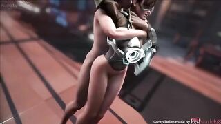 Overwatch Tracer 2021 compilation with sound - a sizzling SFM animation