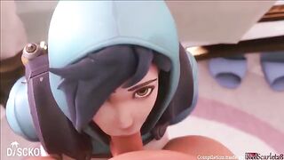 Overwatch Tracer 2021 compilation with sound - a sizzling SFM animation