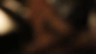 The hotwife brought home a huge cock and was fucked in an intense threesome