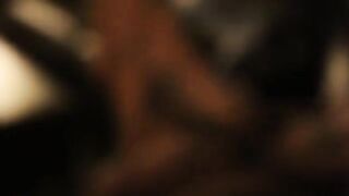 The hotwife brought home a huge cock and was fucked in an intense threesome