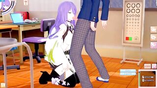 Play Koikatsu! game with busty anime girl Moona Hoshinova