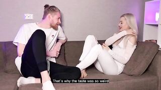 Step sister accidentally smokes her stepbrother’s weed and apologizes