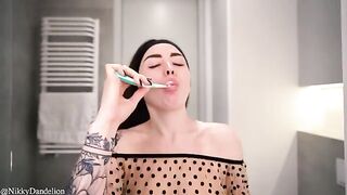 A woman woke up with a stranger in her bed and got fucked hard
