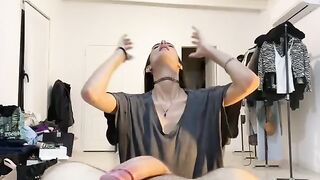 A horny guy fucked his beautiful GF as soon as he arrived home