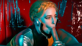Ballerinas in a hardcore threesome sex with femdom and latex