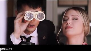 Deeper.Avery watches her cheating neighbor with captivating intensity in a provocative scene