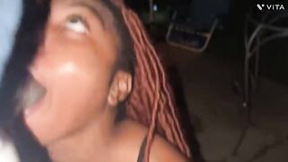 Ebony teen craves anal sex immediately, interrupting plans to get fucked hard