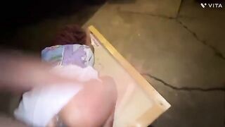 Ebony teen craves anal sex immediately, interrupting plans to get fucked hard