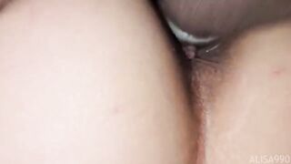 A Russian sexwife gets fucked by her husband and his friend in a steamy threesome