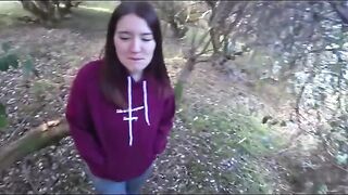 Pervert guy fucked his neighbor’s teen in the garden