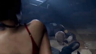 Ada Wong gets fucked by Leon Kennedy in a steamy Resident Evil scene