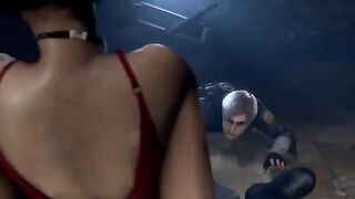 Ada Wong gets fucked by Leon Kennedy in a steamy Resident Evil scene