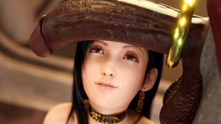 The dark side of Tifa Lockhart's character from Final Fantasy