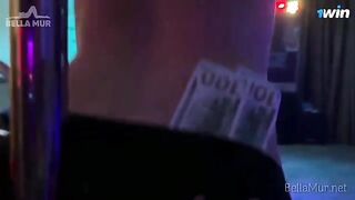 A group of young people fucks on the set of a porn movie