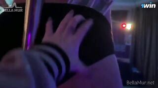A group of young people fucks on the set of a porn movie