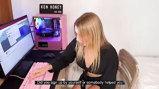 A hot girl from California had to fuck to get a discount