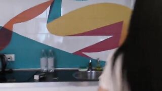 I saw a skinny Asian skater, licked my fat balls, and fucked hard
