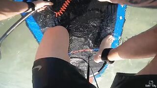I met a cute girl on the beach and fucked her with passion