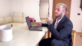 Secretary gets fucked by her boss in the office