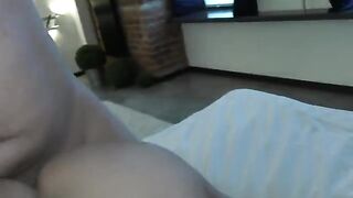 Real orgasm with step mom with a wet pussy