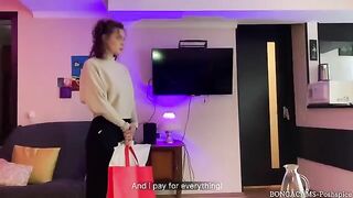 A student had to pay her rent in a rather unconventional way