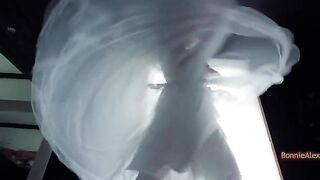 The bride found a dress and had passionate sex with the best man