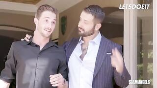 Two hot MILFs, Aidra Fox and Richelle Ryan, fucked a young American footballer