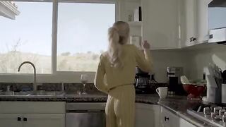 A blonde babe is getting fucked hard by her cheating husband in this hot video